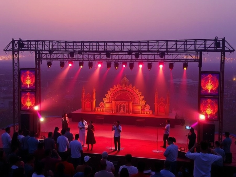 Maha Kumbh 2025 Kalagram Cultural Performances by Shankar Mahadevan, Kailash Kher.